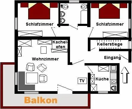 Tannheimer Tal בית נופש Zöblen